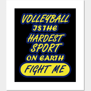 Volleyball Flags Funny Team Beach Volleyball Posters and Art